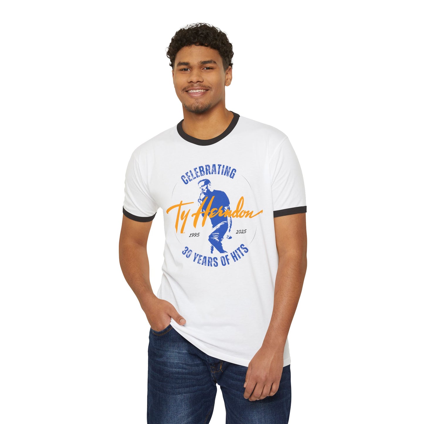 30 Years of Hits Logo Ringer Tee