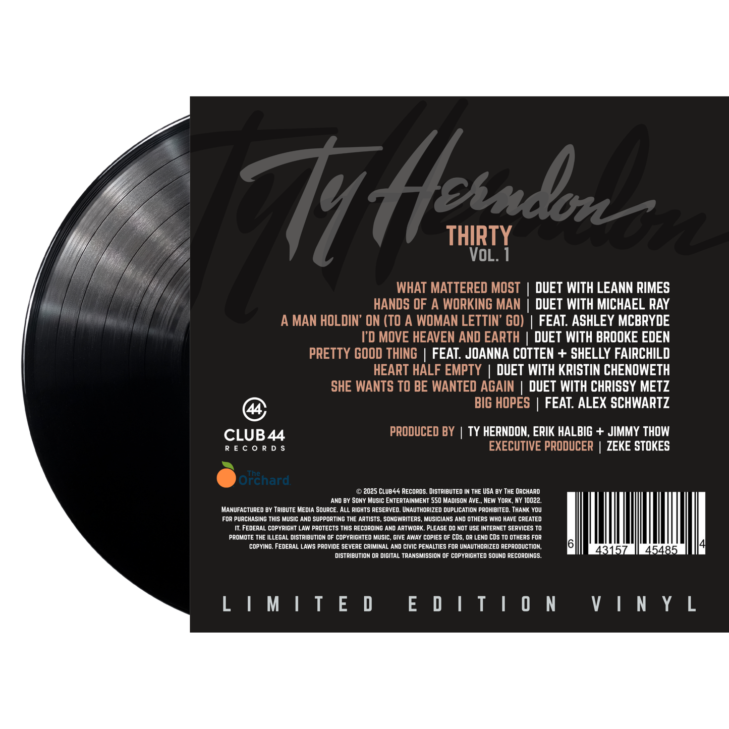 THIRTY, Vol. 1 | Limited Edition Autographed Vinyl