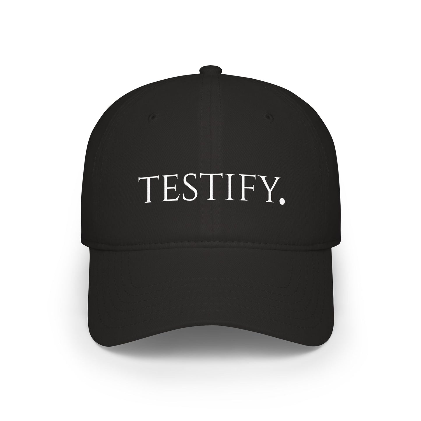 "Testify" Baseball Cap