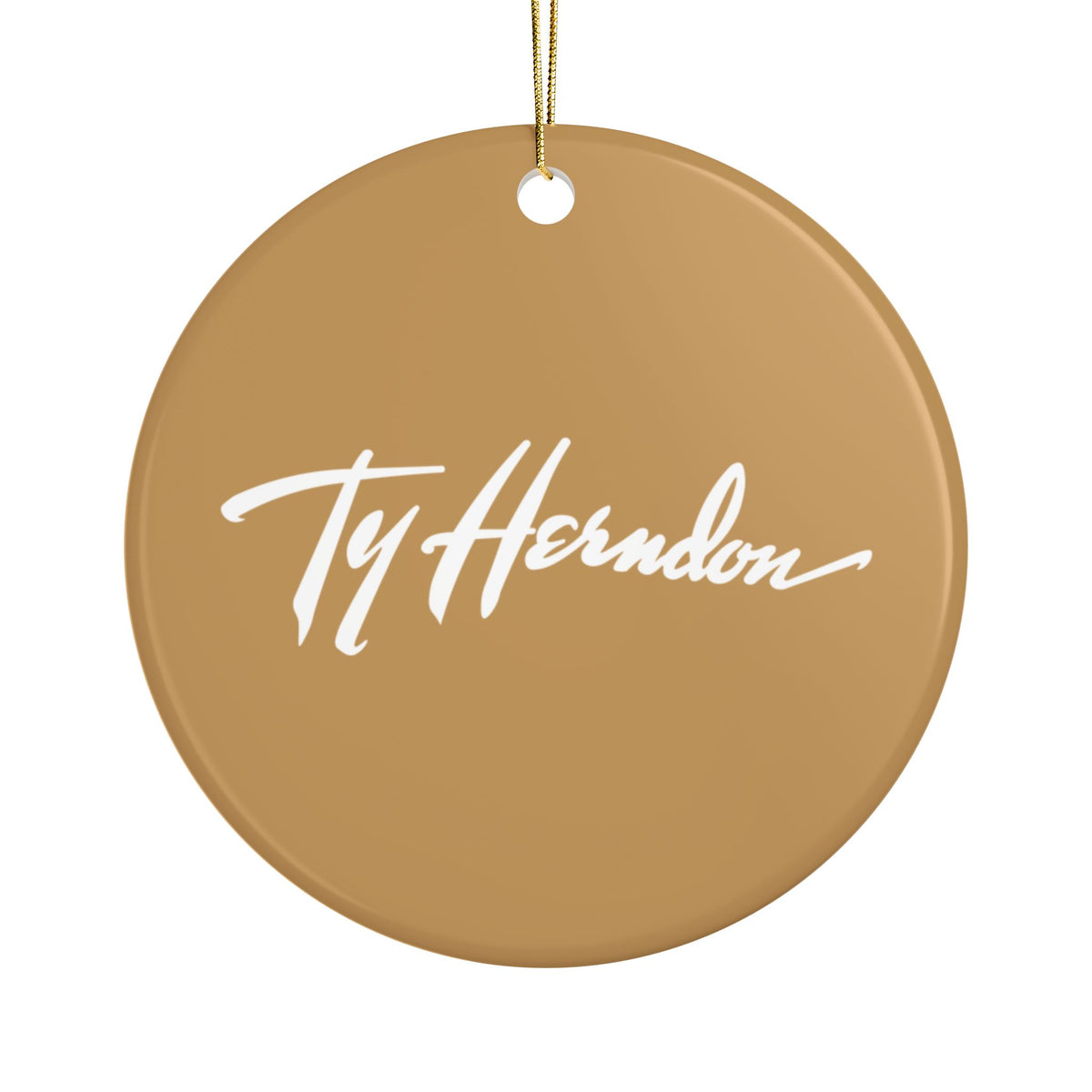 Ty Herndon 2026 Commemorative Holiday Ornament