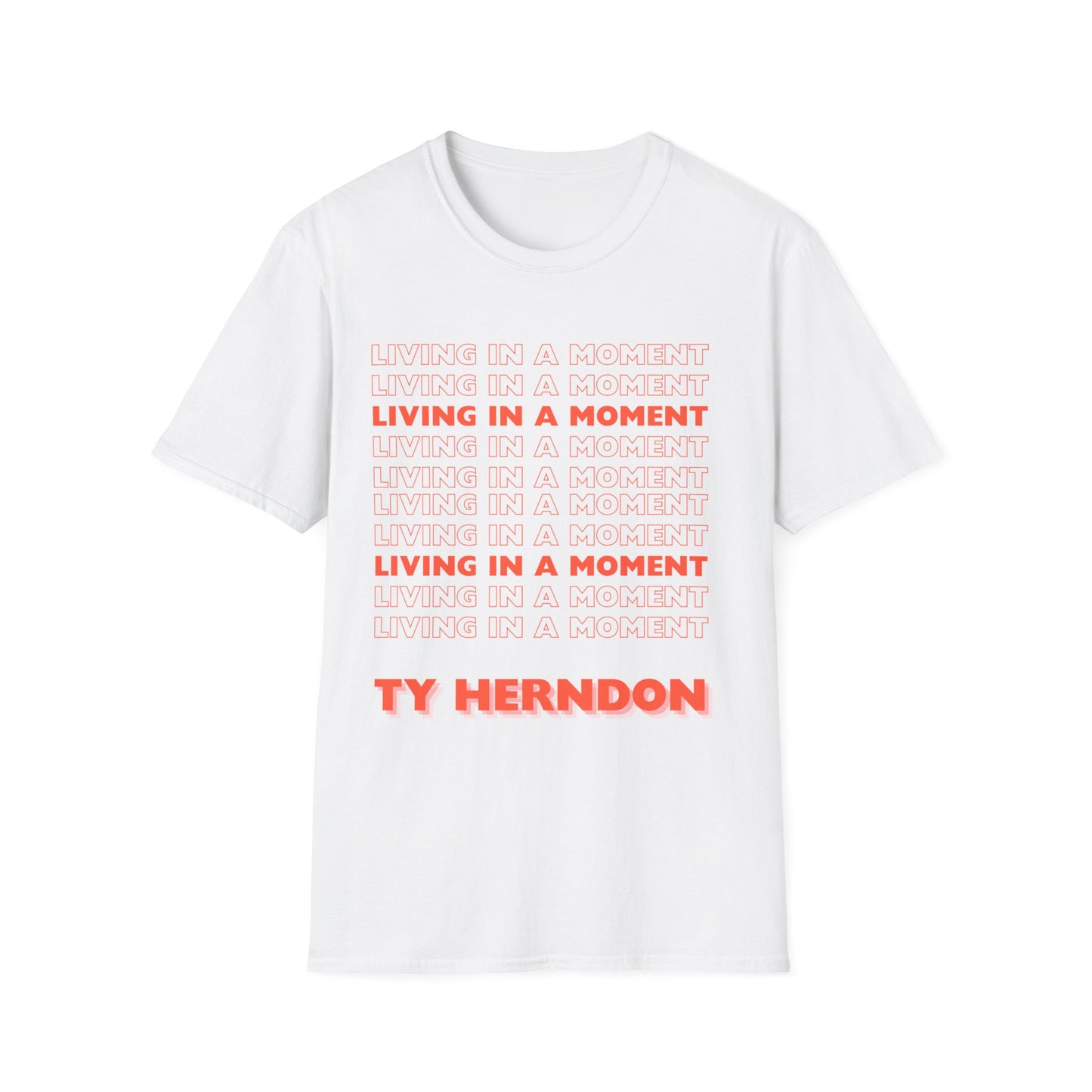 Living In A Moment Cascade Tee