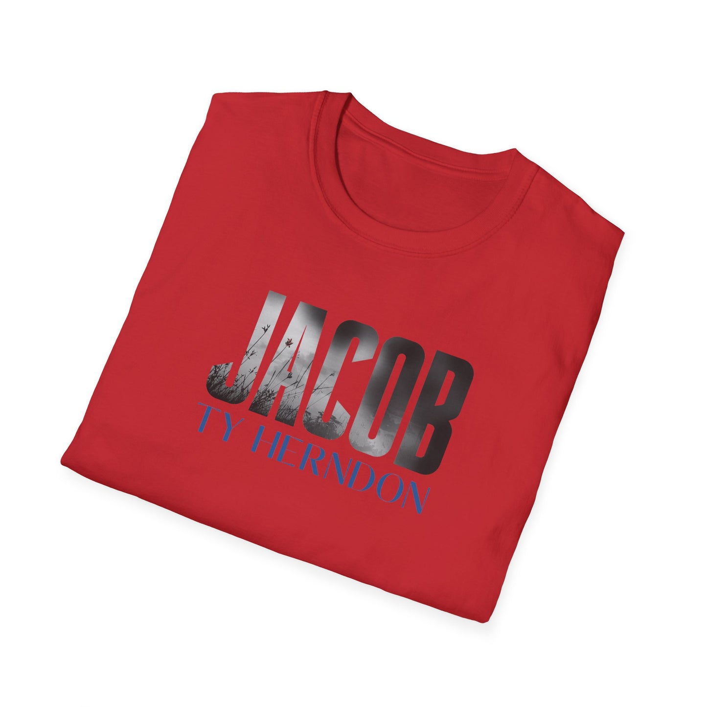 Jacob Logo Tee (White, Grey, Red)