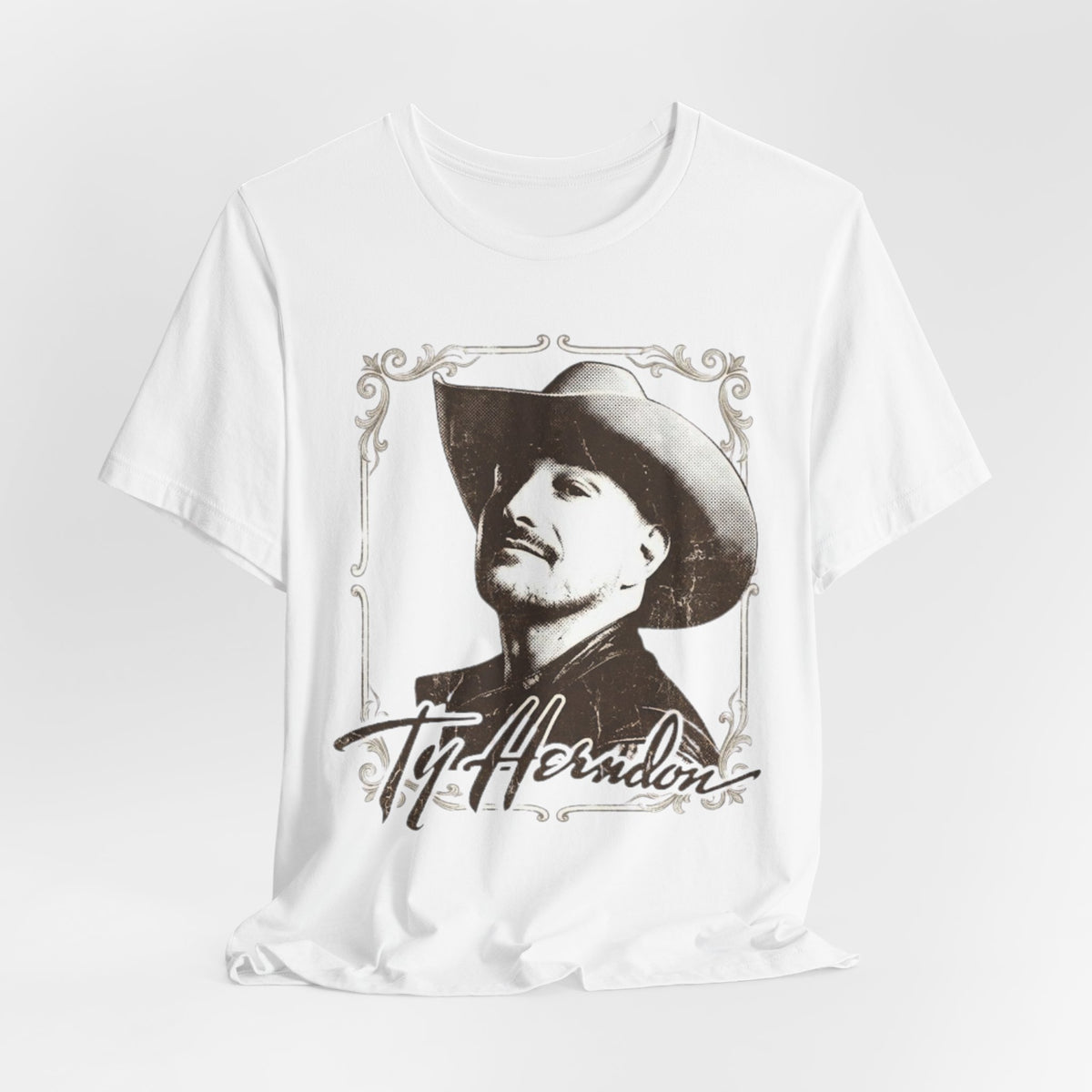 Ty Herndon Vintage Cowboy Portrait Tee