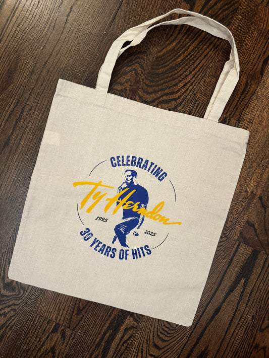 30th Anniversary Canvas Tote