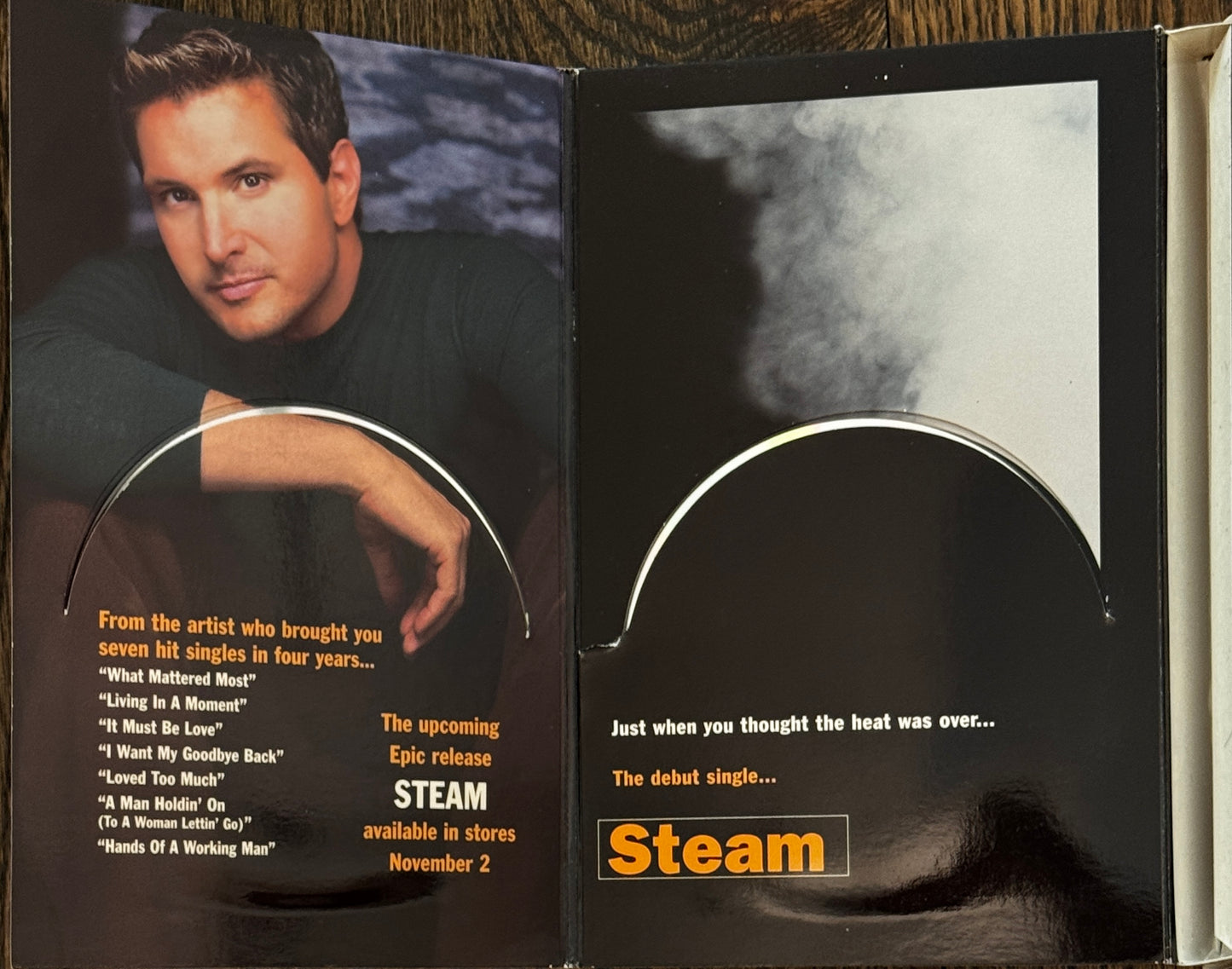 Ultra-Rare Signed "Steam" Industry Media Kit – CD, VHS, & Hits Sampler